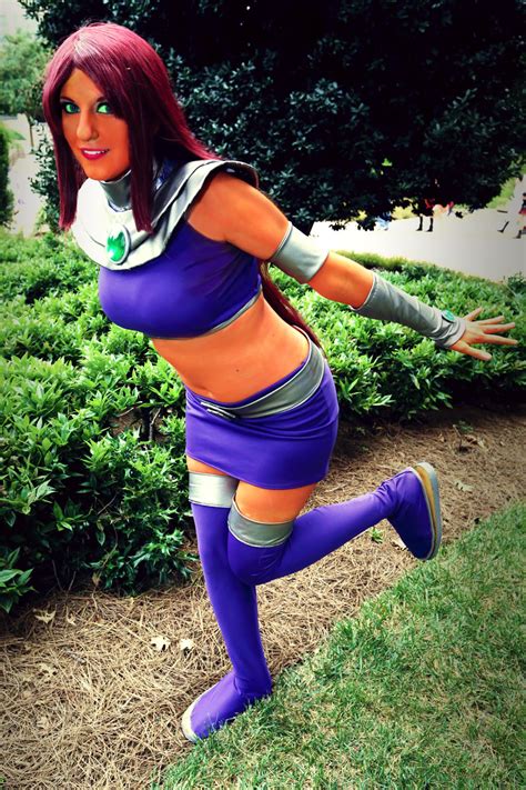 starfire sexy cosplay|10 Absolutely Fire Starfire Cosplays